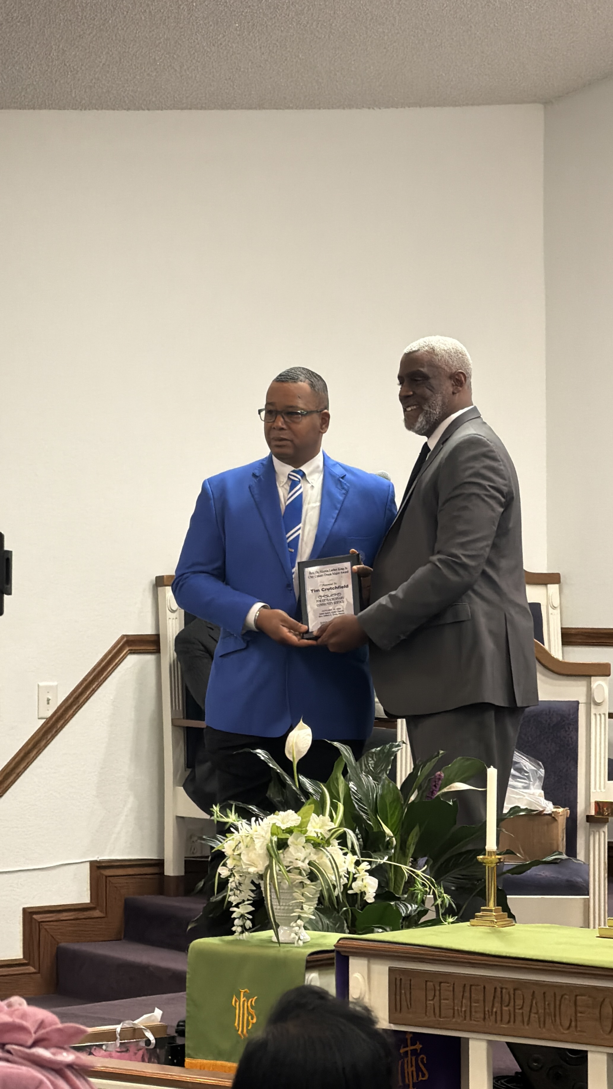 Tau Upsilon Sigma community recognition